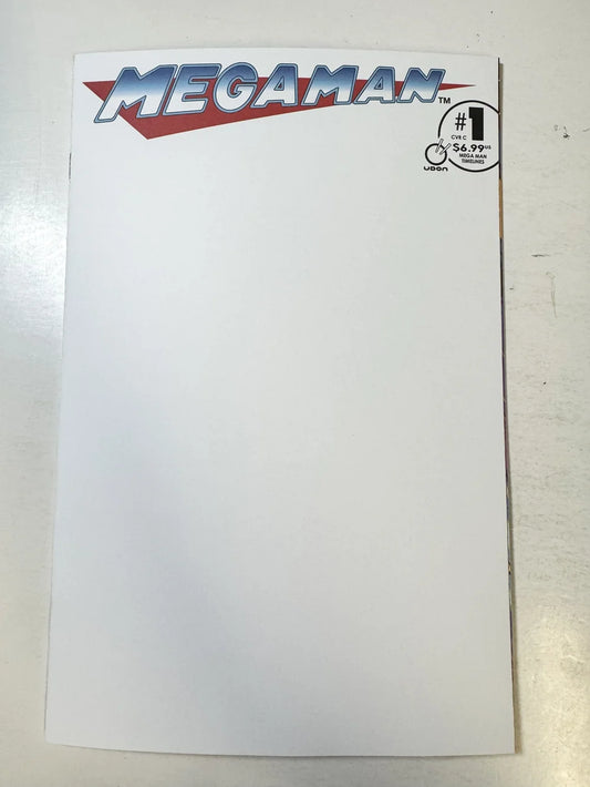 MEGA MAN #1 NM Blank Variant
