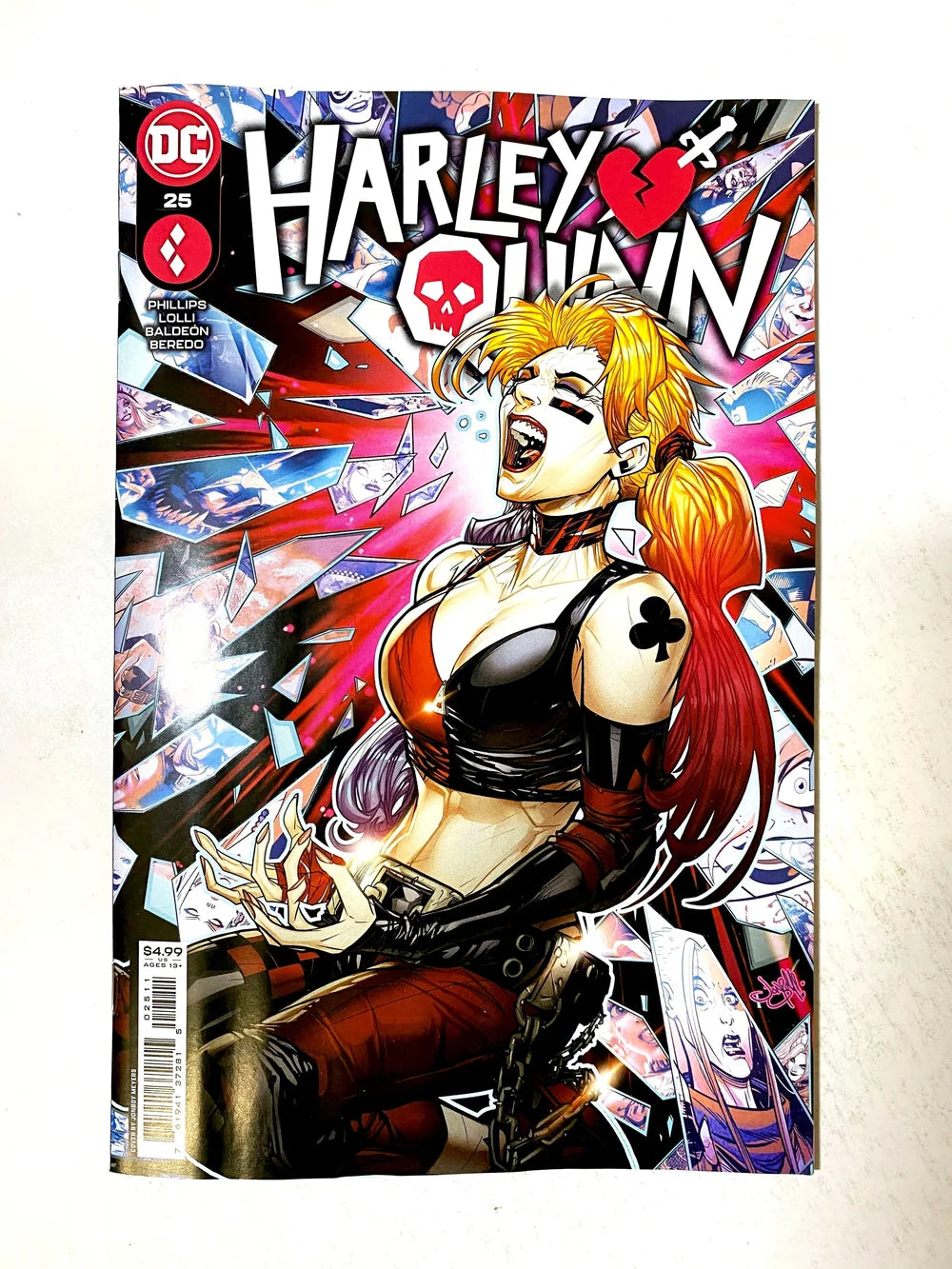 HARLEY QUINN #25 Vol 4 NM Jonboy Meyers Cover