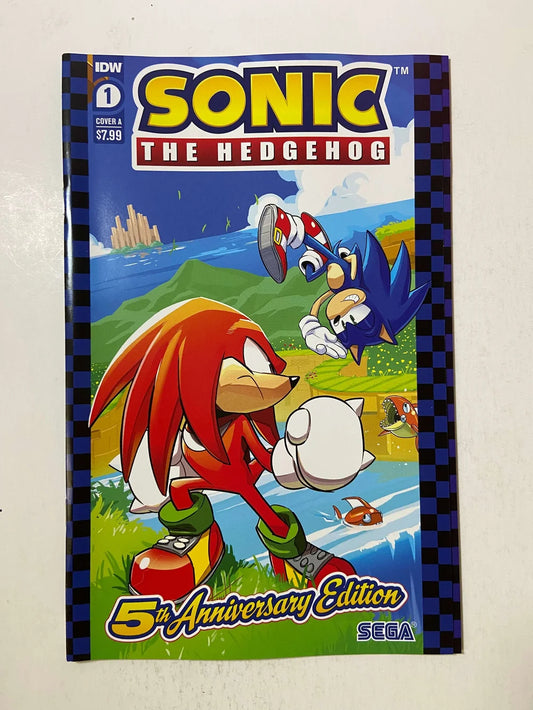 SONIC THE HEDGEHOG 5th Anniversary NM