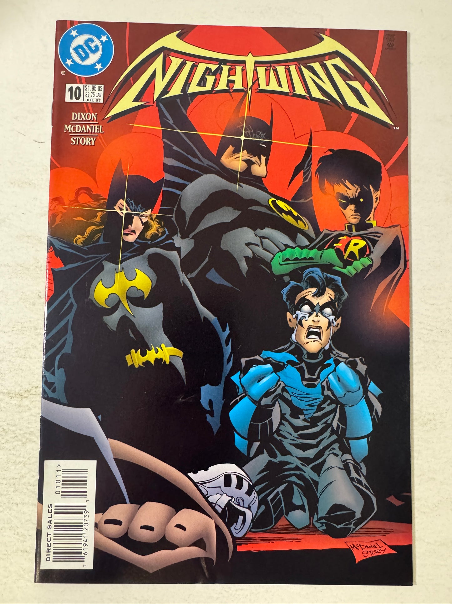 NIGHTWING #10 Vol 2 VF-