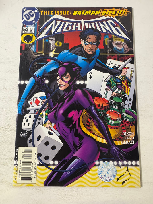 NIGHTWING #52 Vol 2 NM Greg Land Cover