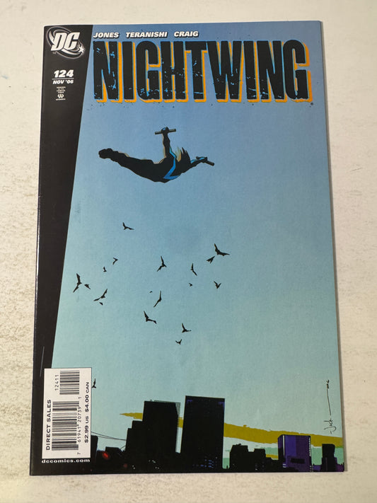 NIGHTWING #124 Vol 2 NM- Jock Cover