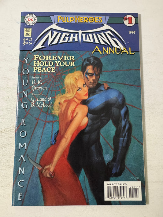 NIGHTWING ANNUAL #1 1997 VF/NM Joe Chiodo Cover