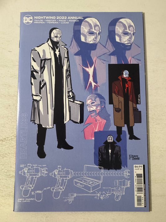 NIGHTWING ANNUAL 2022 NM Bruno Redondo Design Variant
