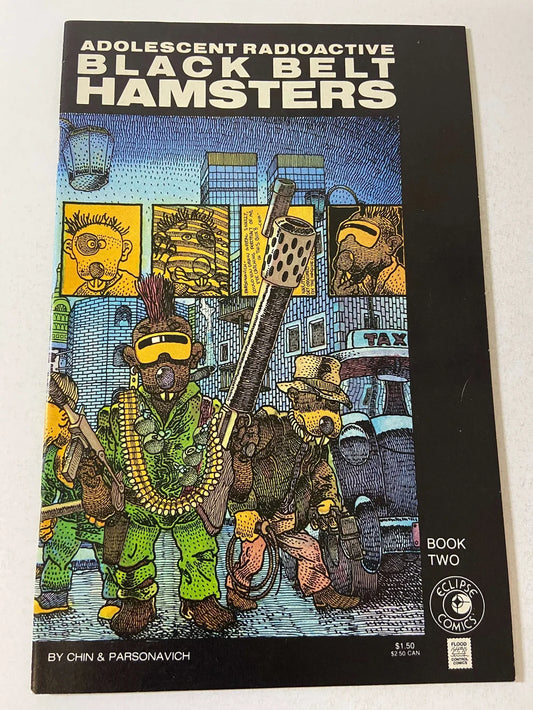 ADOLESCENT RADIOACTIVE BLACK BELT HAMSTERS #2 NM-