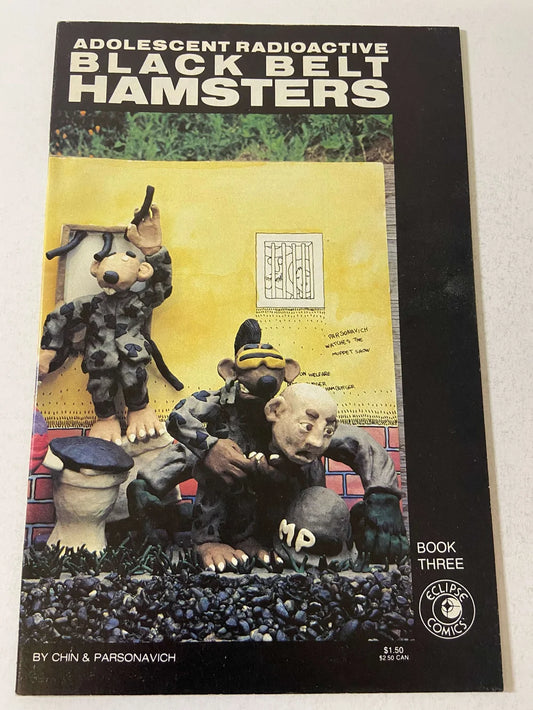 ADOLESCENT RADIOACTIVE BLACK BELT HAMSTERS #3 NM-