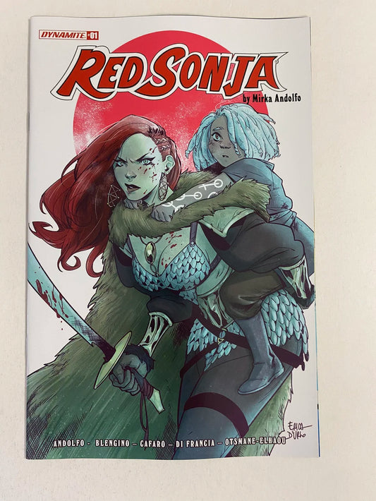 RED SONJA #1 Vol 6 NM D'Urso D Variant  (Dynamite)