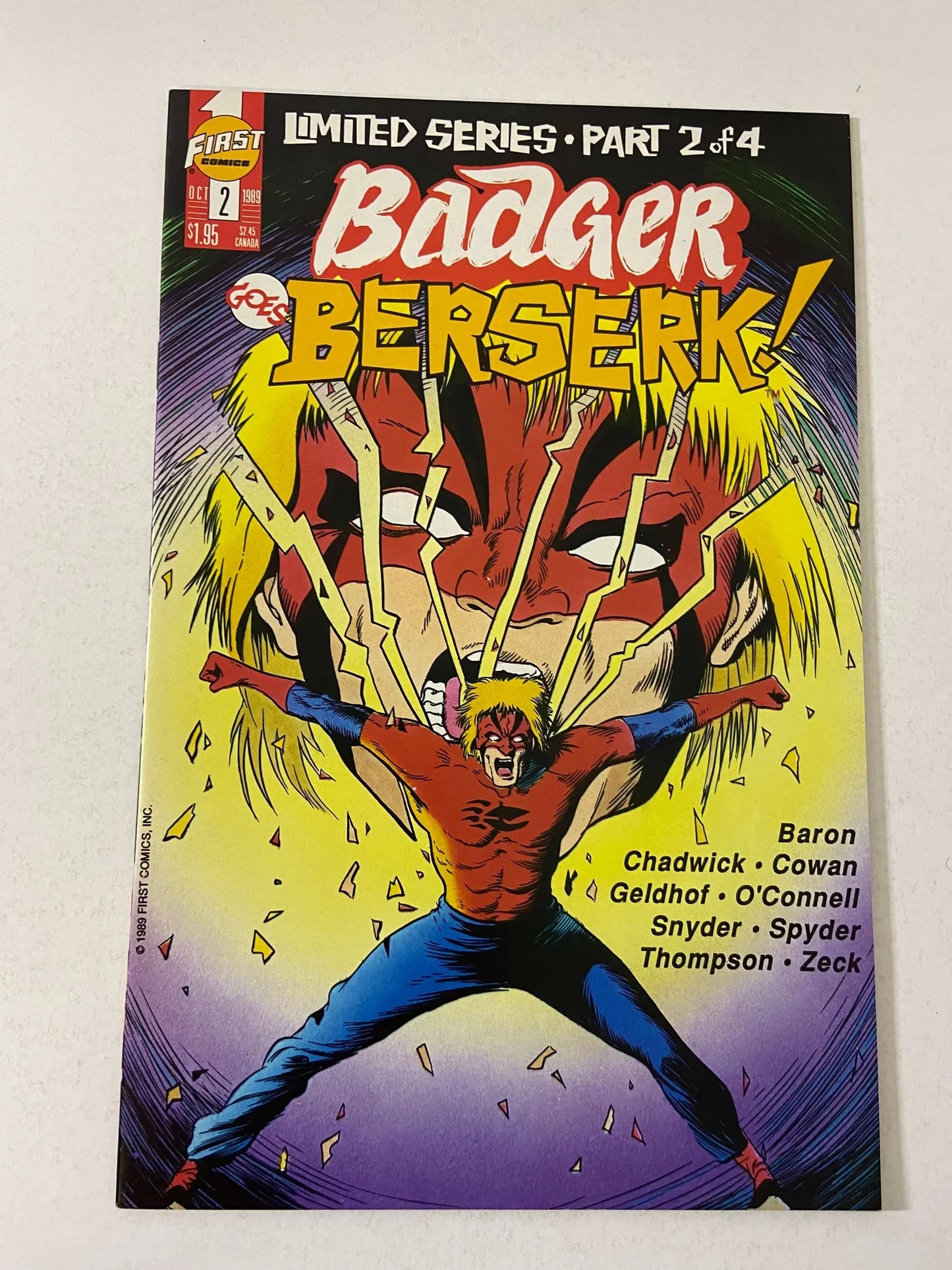 BADGER Goes Berserk #1-4 Set