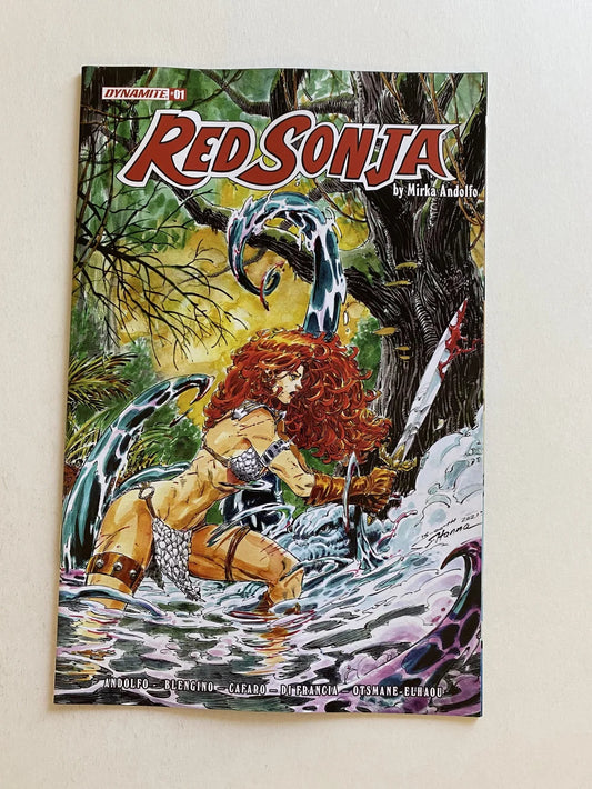 RED SONJA #1 Vol 6 NM 1:10 Brett Booth Variant  (Dynamite)