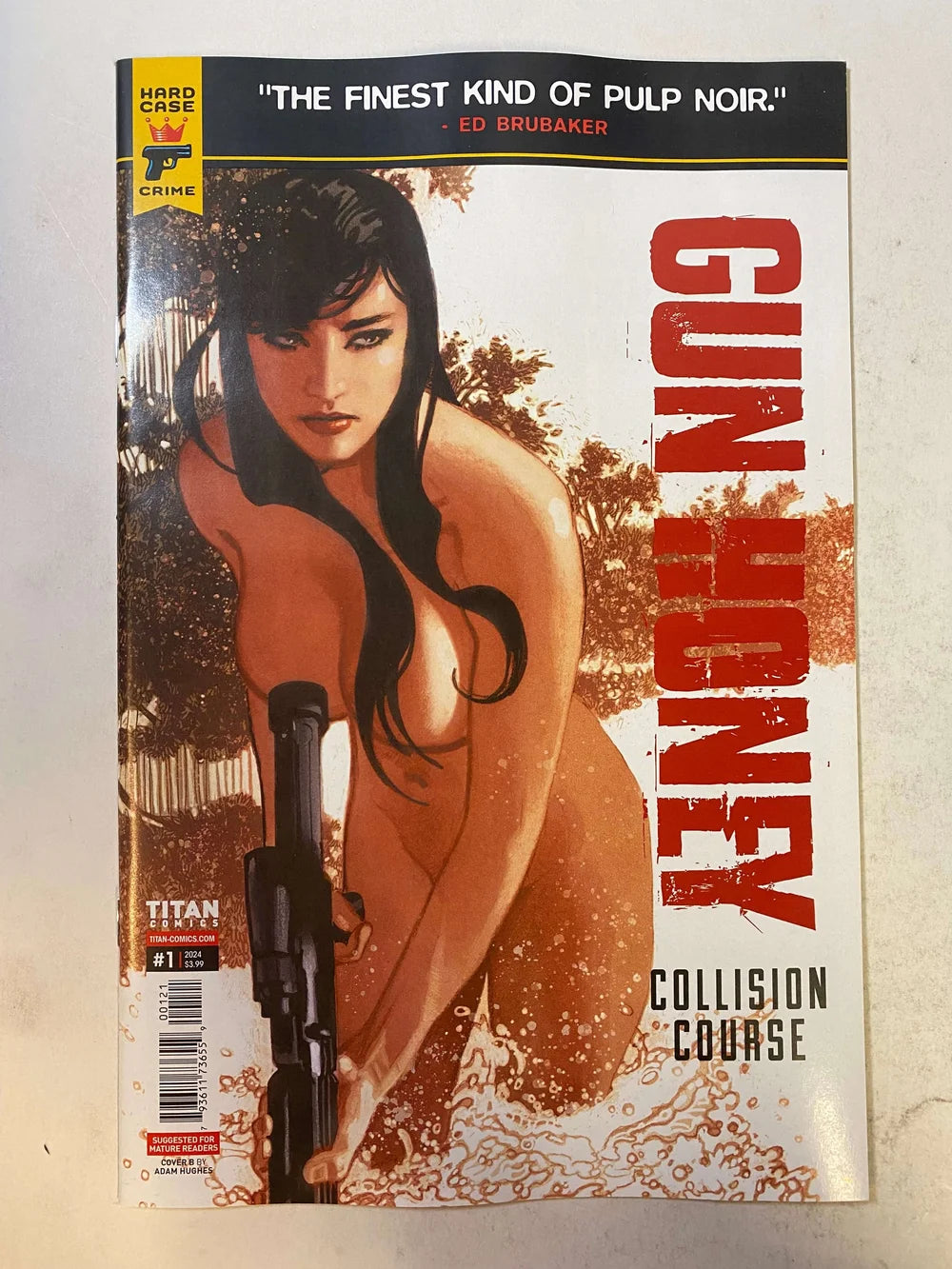 GUN HONEY Collision Course #1 NM Adam Hughes Variant