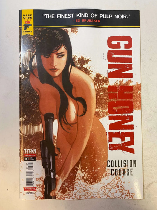 GUN HONEY Collision Course #1 NM Adam Hughes Variant
