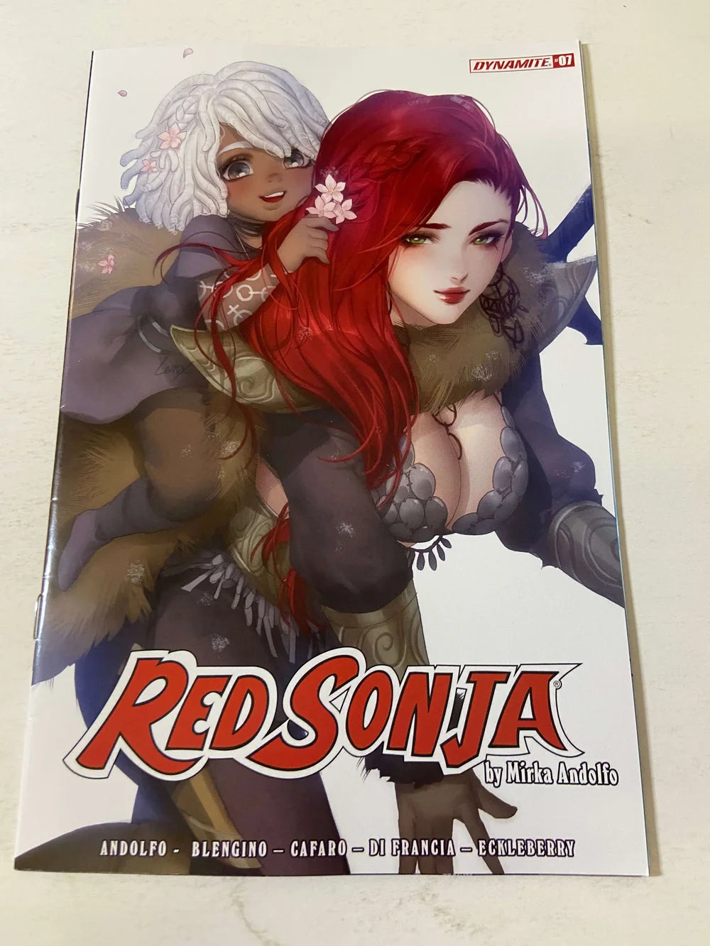 RED SONJA #7 Vol 6 NM Leirix B Variant  (Dynamite)