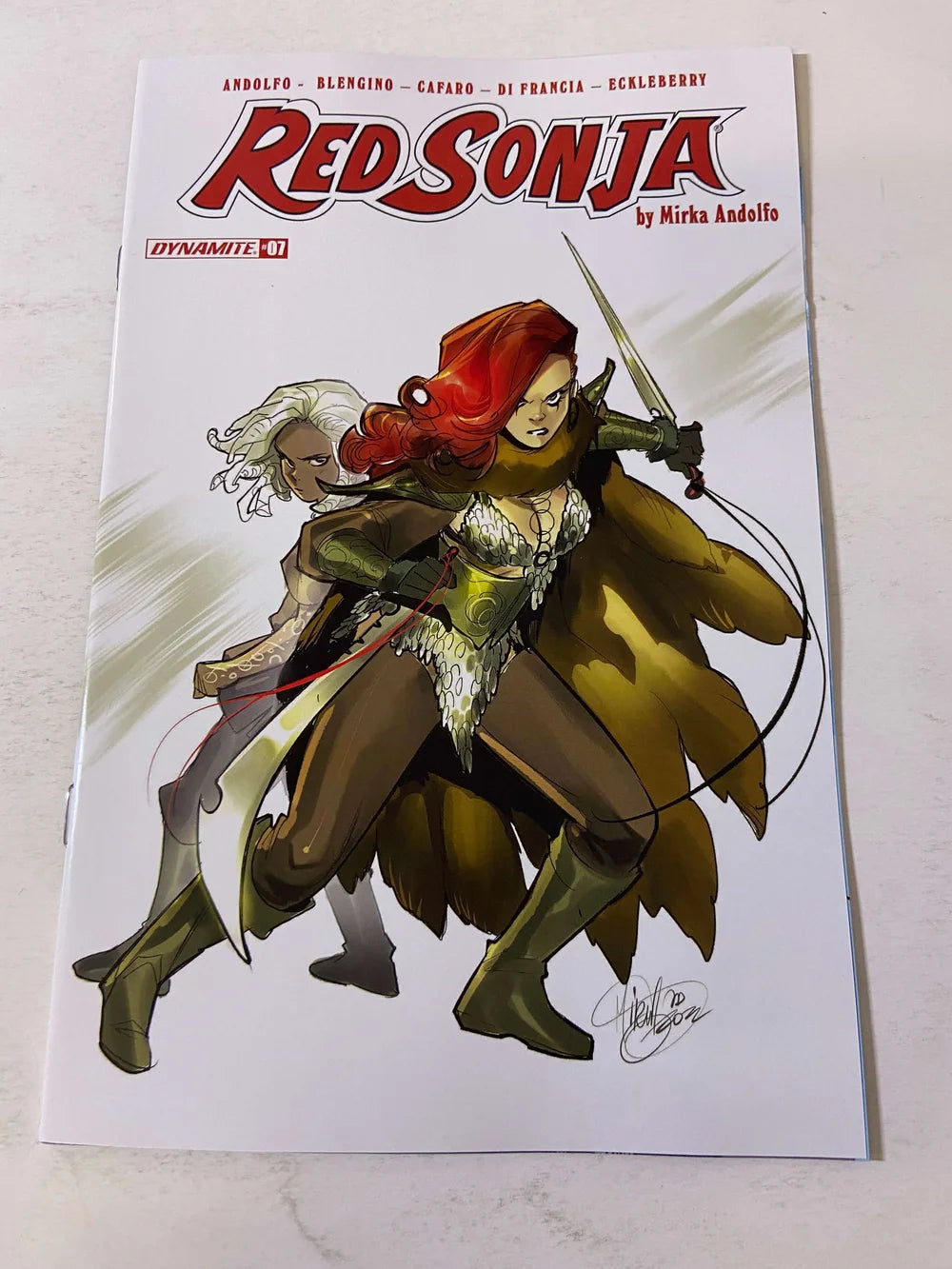 RED SONJA #7 Vol 6 NM Mirka Andolfo Cover (Dynamite)