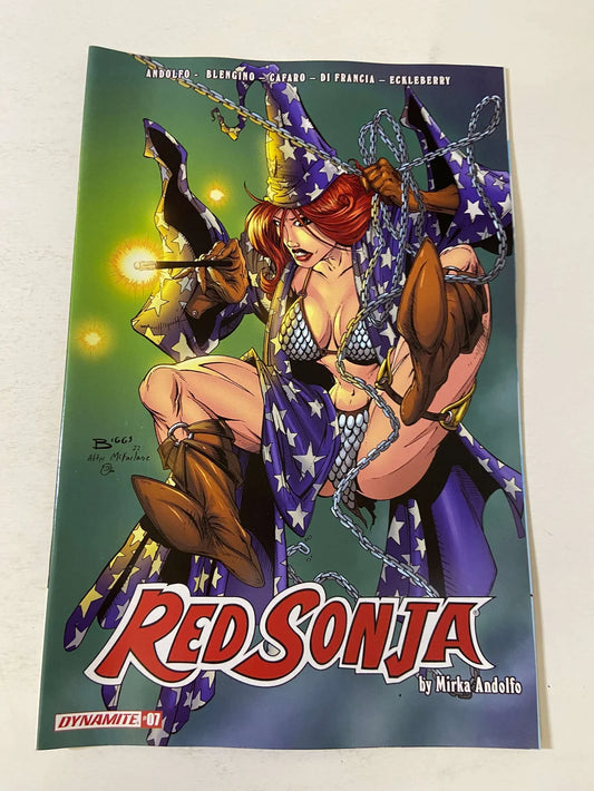 RED SONJA #5 Vol 6 NM McFarlane Wizard Homage Variant  (Dynamite)