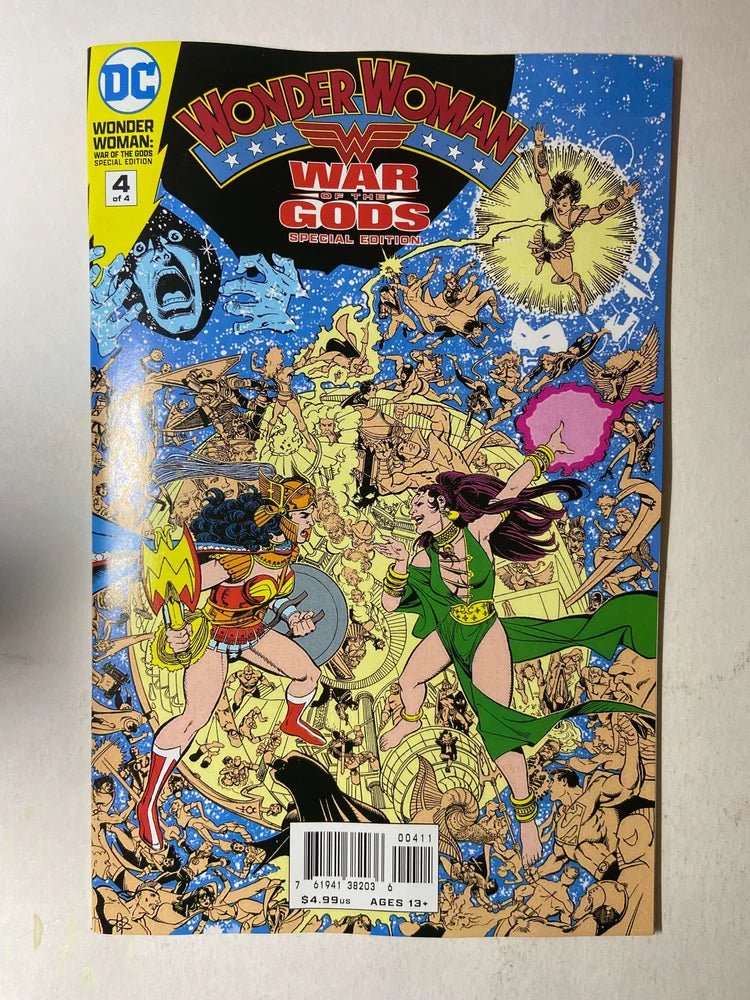 WONDER WOMAN WAR OF THE GODS SPECIAL EDITION #4 NM George Perez Cover