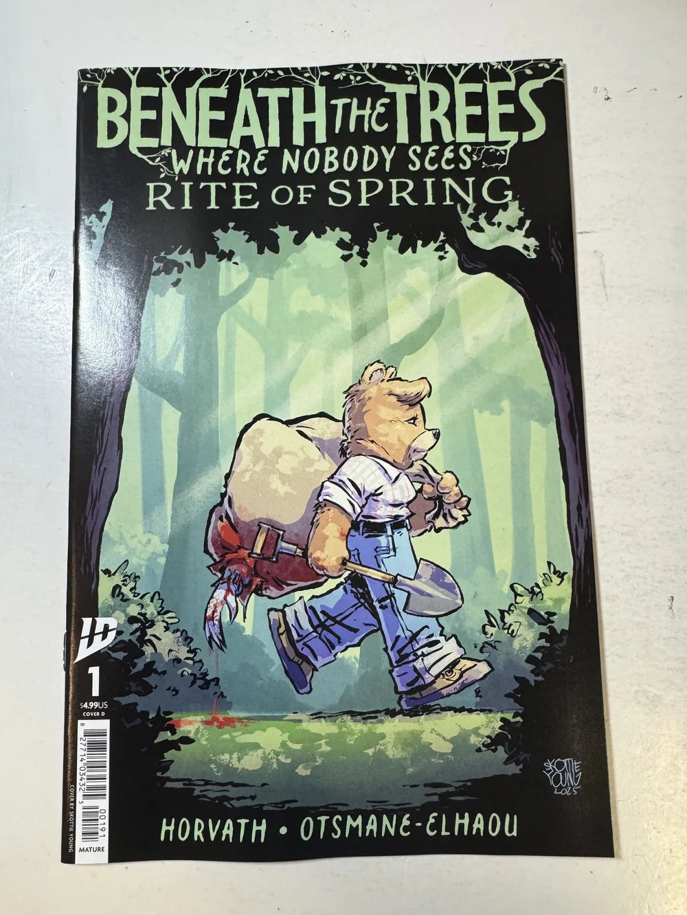 BENEATH THE TREES WHERE NOBODY SEES Rite of Spring #1 NM Skottie Young Variant