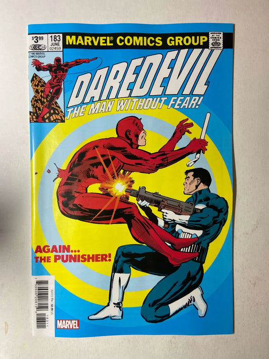 DAREDEVIL #183 NM- Facsimile Frank Miller Cover