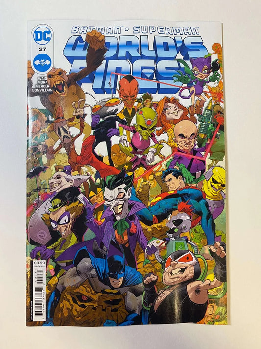 BATMAN SUPERMAN WORLD'S FINEST #27 NM Dan Mora Cover