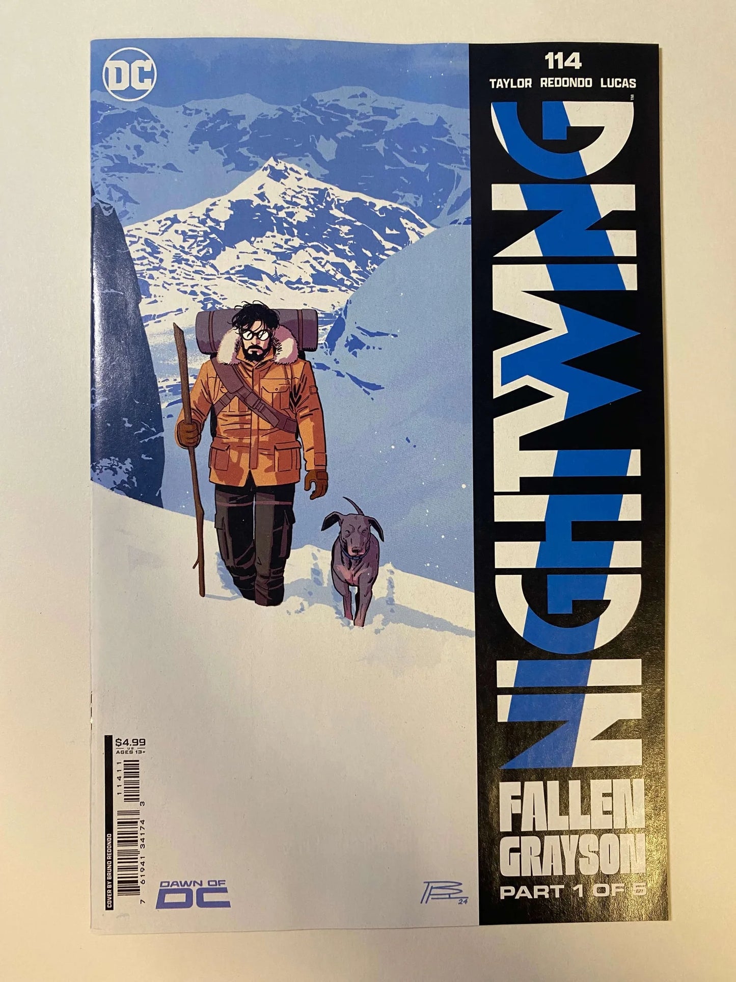 NIGHTWING #114 Vol 4 Bruno Redondo Cover