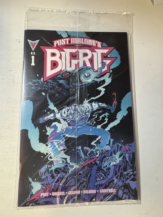 POST MALONE'S BIG RIG #1 NM 1 Per Box Jim Mahfood Variant