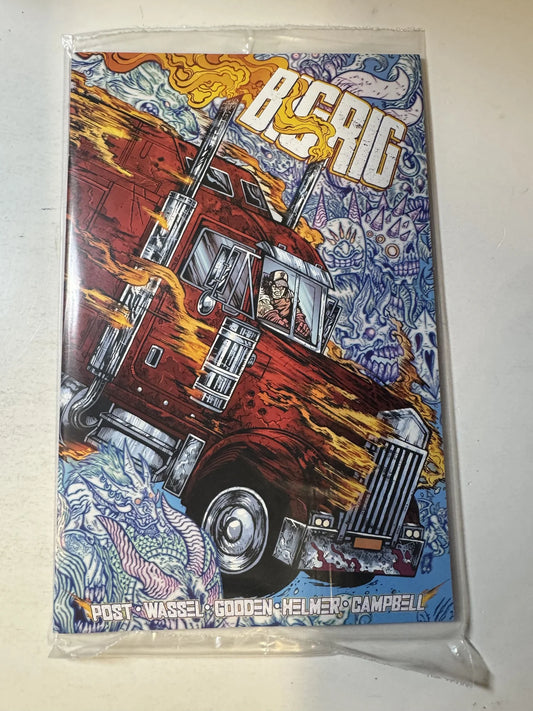 POST MALONE'S BIG RIG #1 NM Maria Wolf Variant