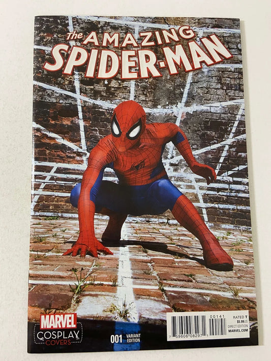 AMAZING SPIDER-MAN #1 Vol 4 NM 1:15 Cosplay Variant
