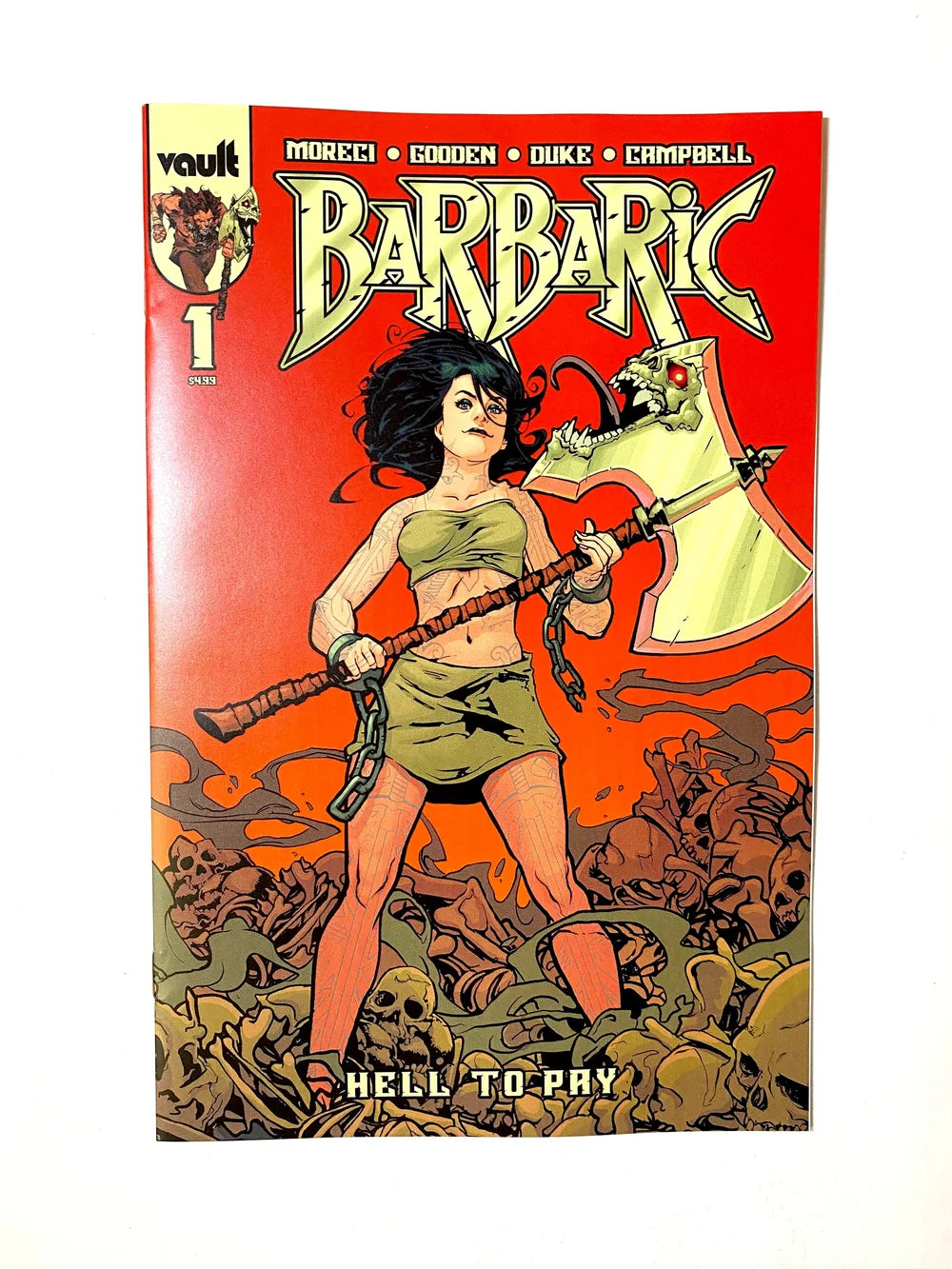 BARBARIC Hell To Pay #1 NM Gooden B Variant