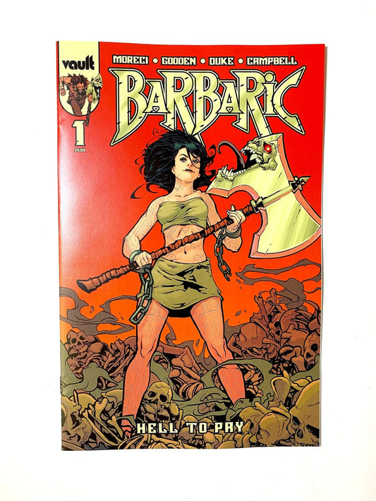 BARBARIC Hell To Pay #1 NM Gooden B Variant
