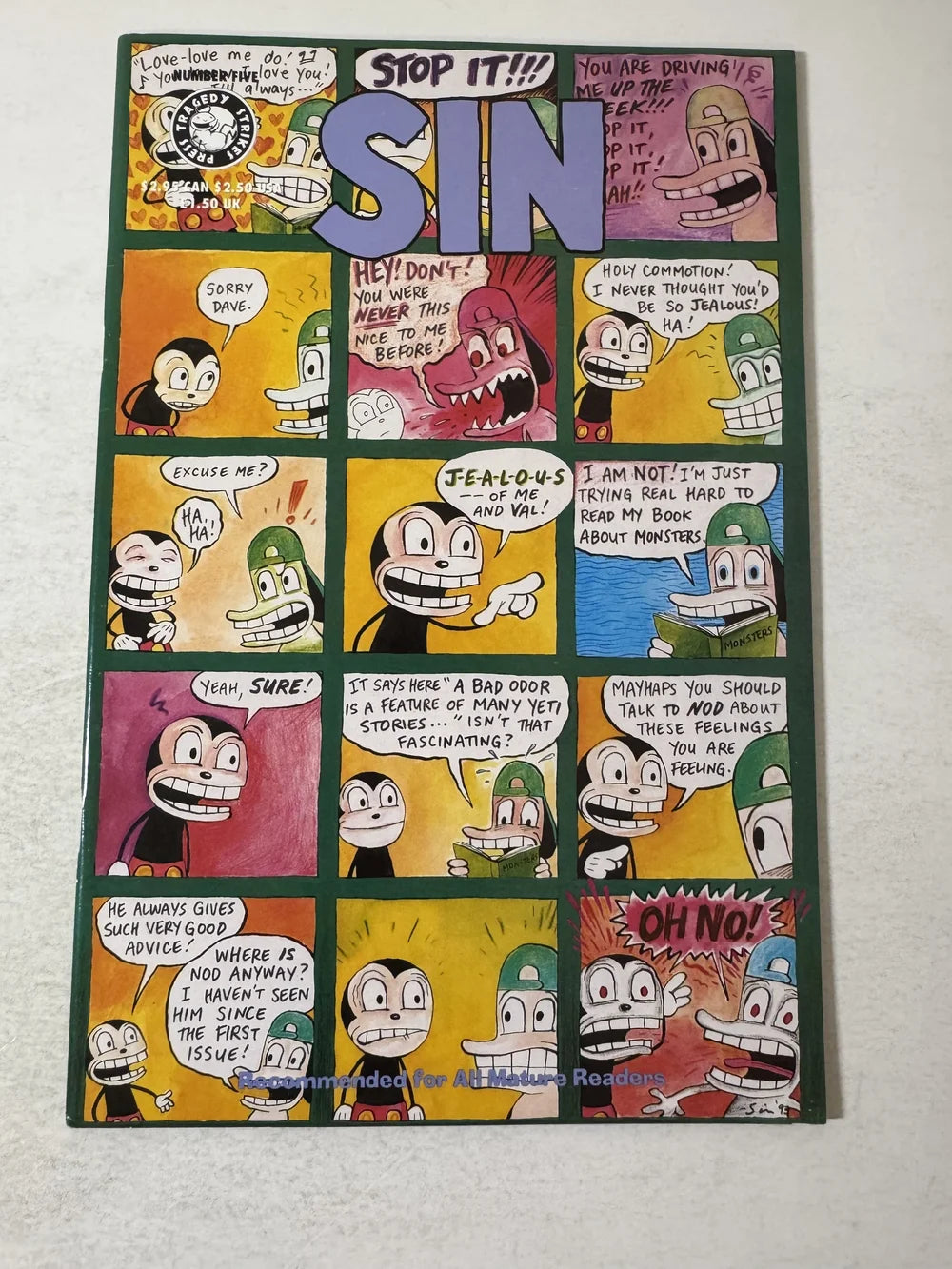 SIN #5 NM- SIGNED by Jay Stephens