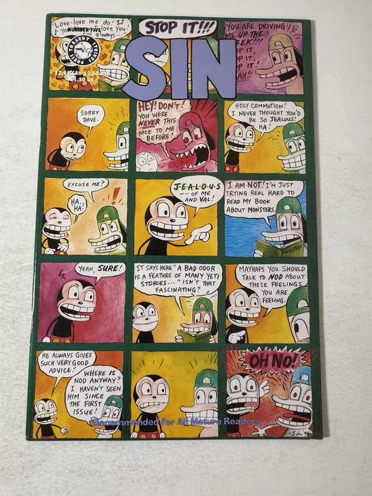 SIN #5 NM- SIGNED by Jay Stephens