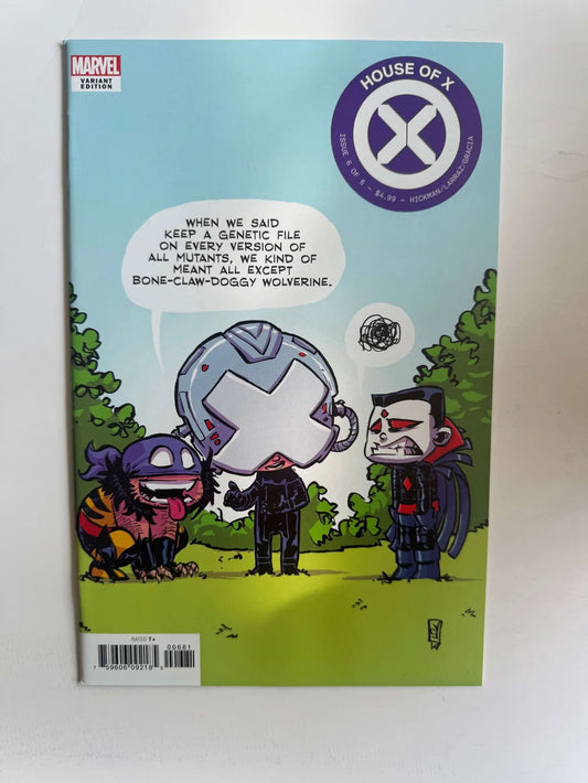 HOUSE OF X #6  Skottie Young Variant