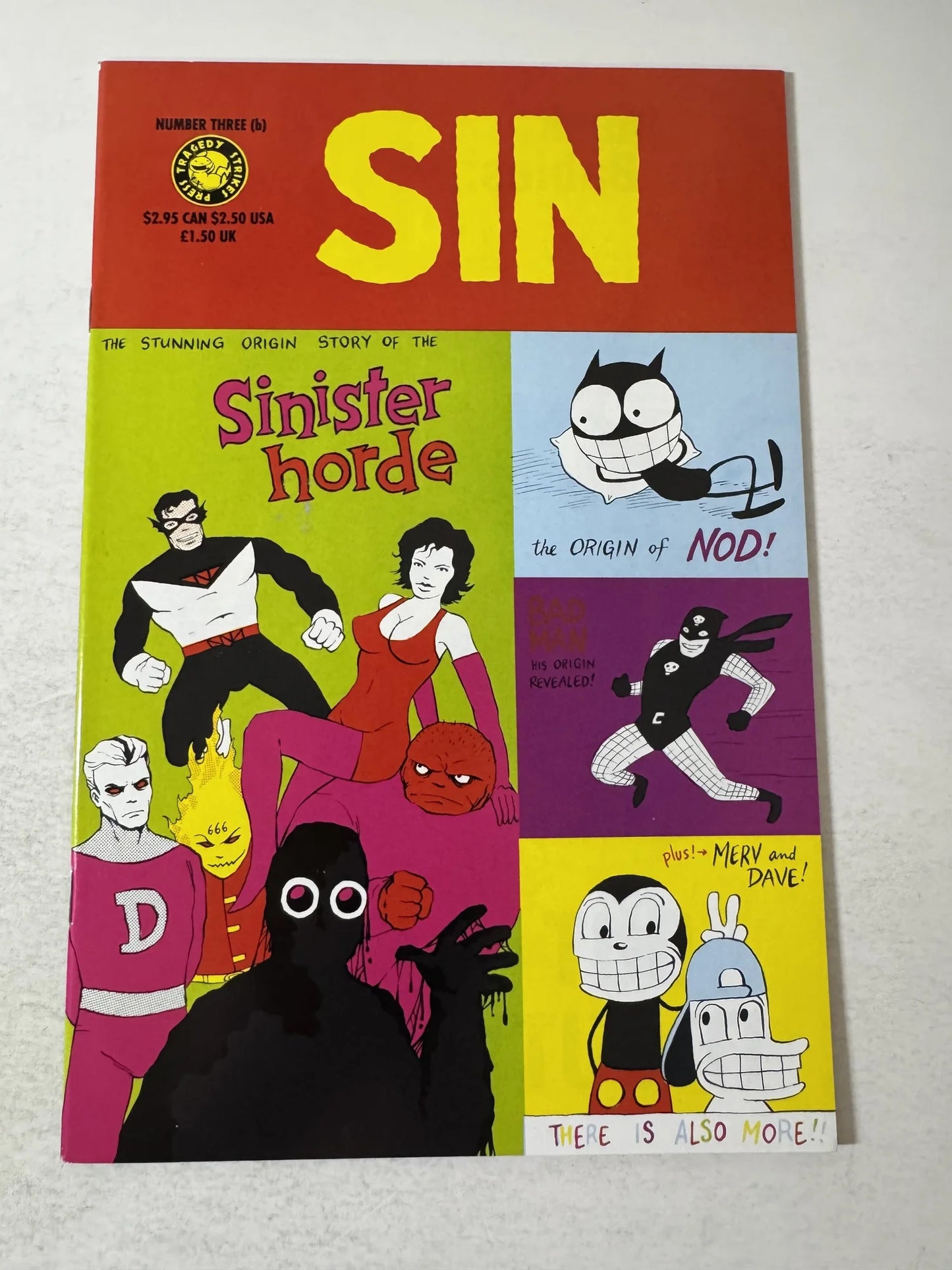 SIN #2 NM SIGNED by Jay Stephens