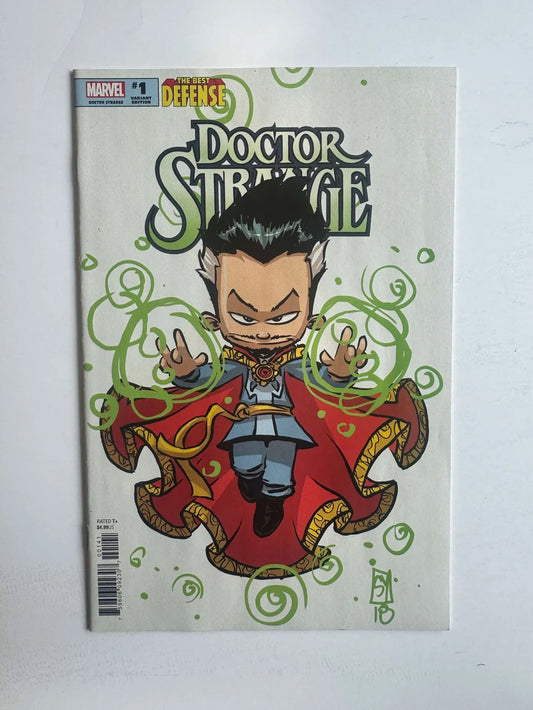 DOCTOR STRANGE The Best Defense #1 NM Skottie Young Variant