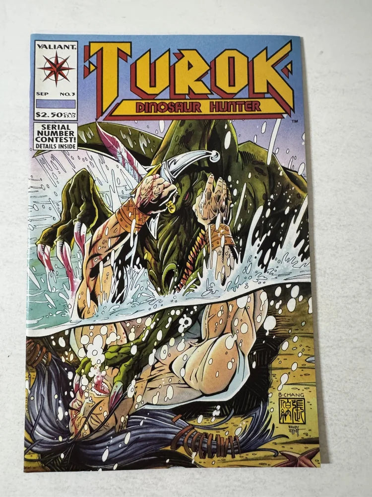 TUROK DINOSAUR HUNTER #3 NM