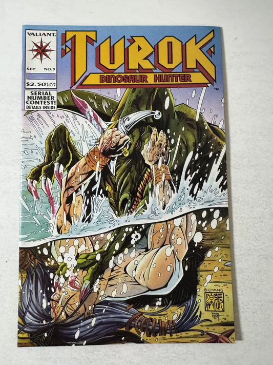 TUROK DINOSAUR HUNTER #3 NM