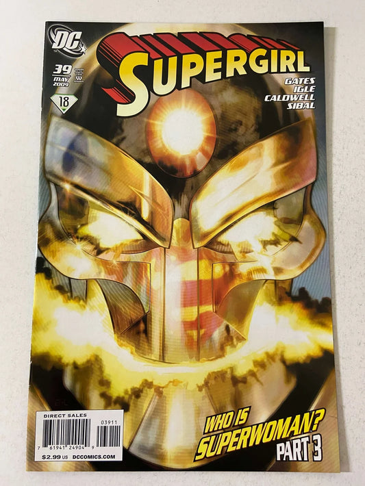 SUPERGIRL #39 Vol 5 NM Joshua Middleton Cover