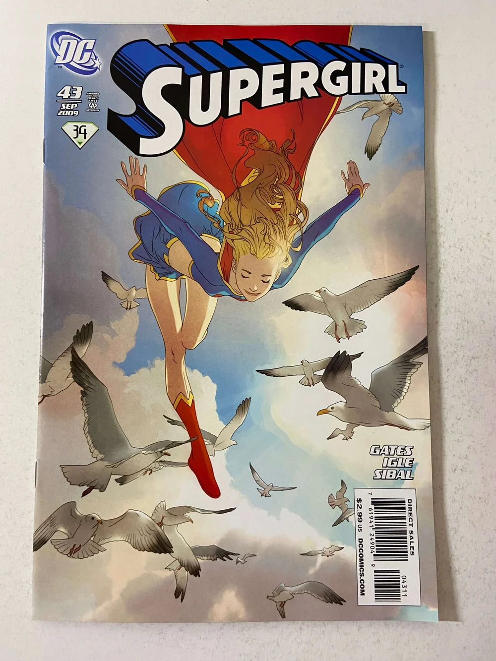 SUPERGIRL #43 Vol 5 NM- Joshua Middleton Cover
