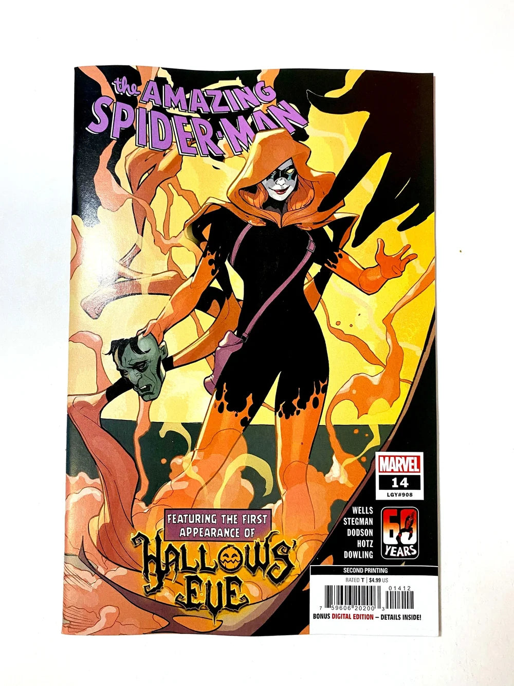 AMAZING SPIDER-MAN #14 Vol 6 NM 2nd Print Terry Dodson Variant 1ST APPEARANCE