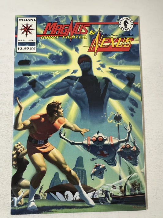 MAGNUS ROBOT FIGHTER & NEXUS #1 NM Steve Rude Cover
