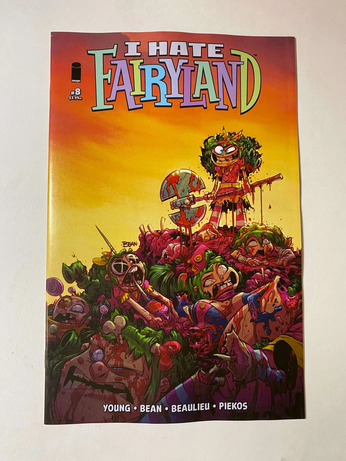 I HATE FAIRYLAND #8 Vol 2 NM Brett Bean Cover