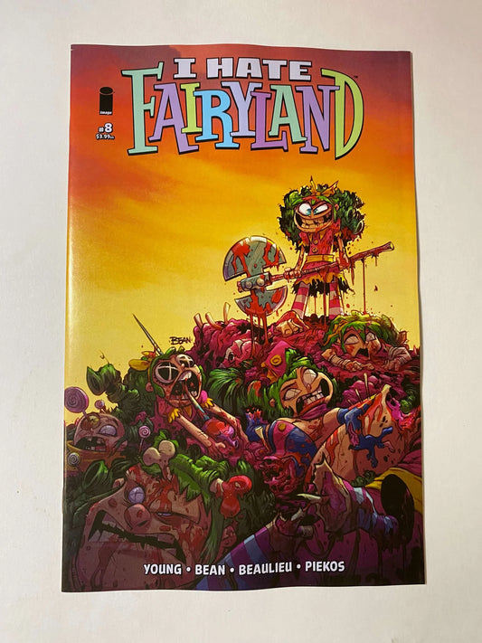 I HATE FAIRYLAND #8 Vol 2 NM Brett Bean Cover