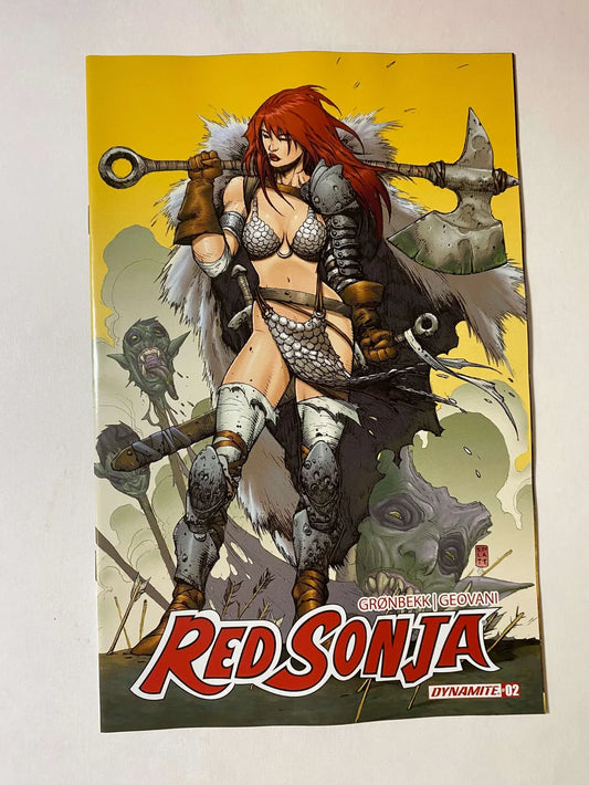 RED SONJA #2 Vol 7 NM Stephen Platt Cover (Dynamite)