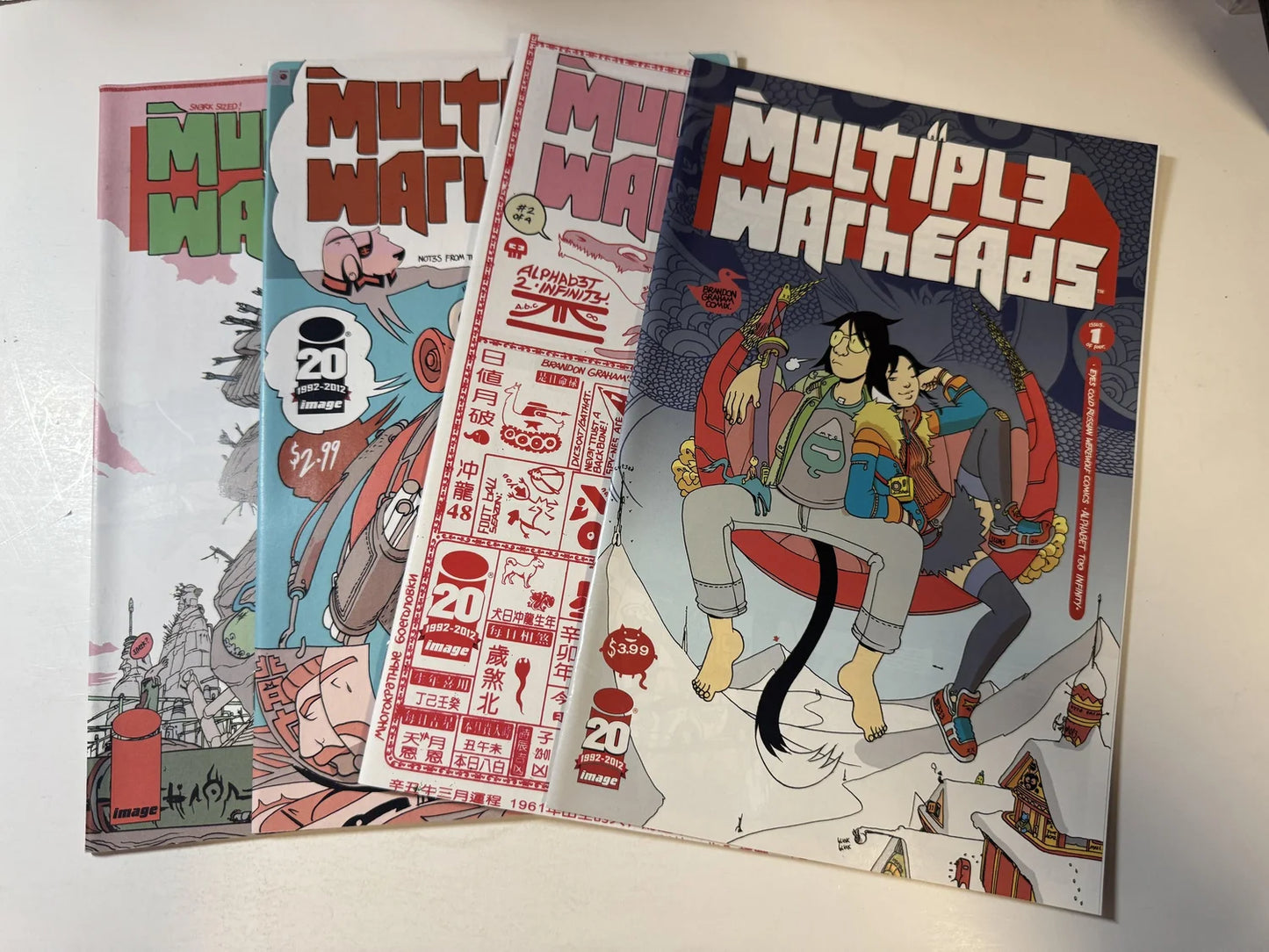 MULTIPLE WARHEADS #1-4 NM Set