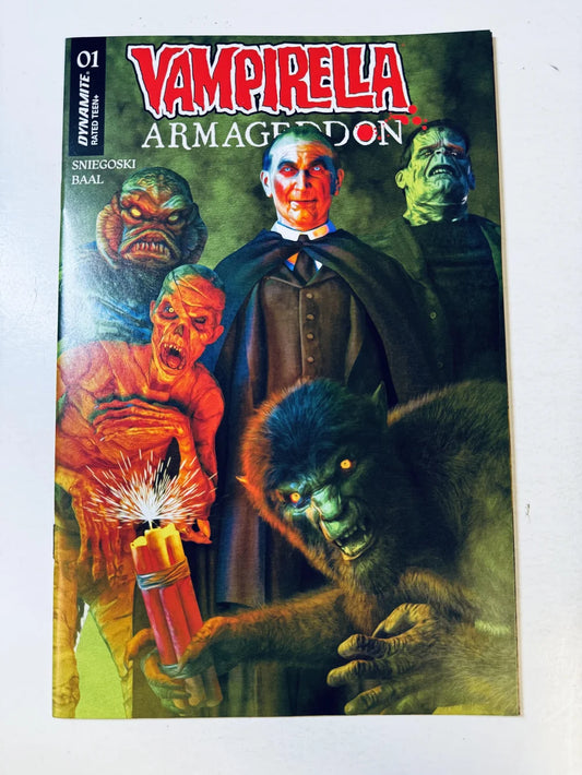 VAMPIRELLA Armageddon #1 NM Mark Spears Monsters Variant