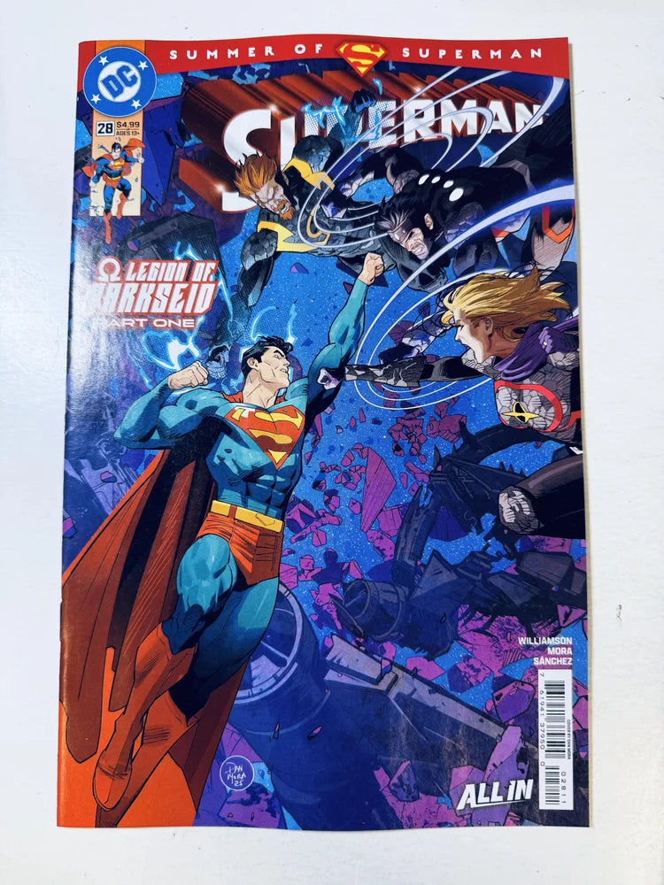 SUPERMAN #28 Vol 6 NM Dan Mora Cover
