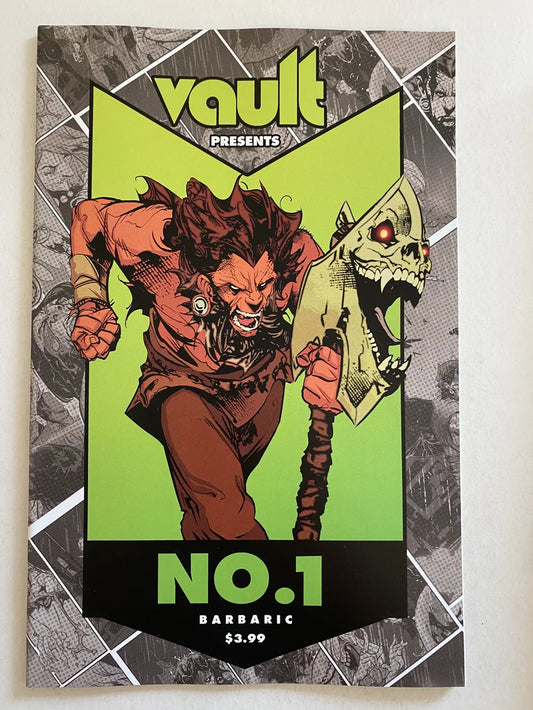 BARBARIC #1 NM 3rd Print Variant