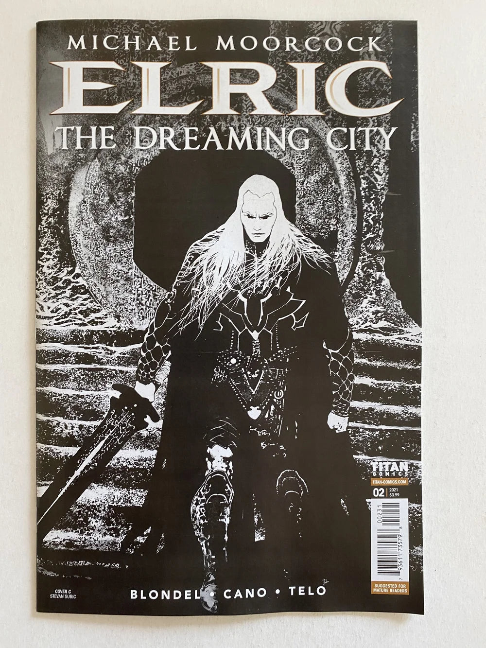 Michael Moorcock's ELRIC The Dreaming City #2 NM Stevan Subic C Variant