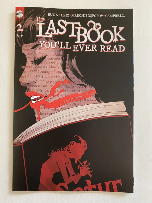 THE LAST BOOK YOU'LL EVER READ #2 NM Jen Hickman Variant