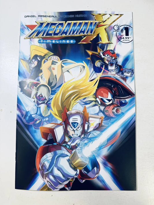 MEGA MAN X Timelines #1 NM 1:5 Variant