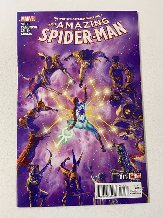 AMAZING SPIDER-MAN #11 Vol 4 NM Alex Ross Cover